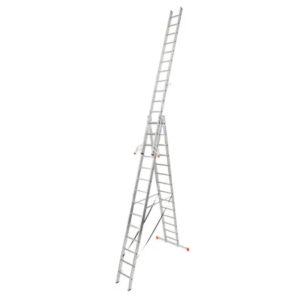 Scara multifunctionala din aluminiu Monto Tribilo, 3x14 trepte