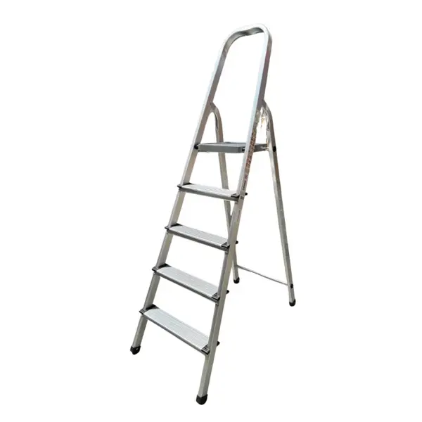 Scară Pliabilă din aluminiu cu 5 Trepte- Structură Metalică rezistentă si compactă