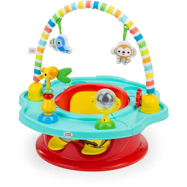 Scaun 3 în 1 Bright Starts SuperSeat – Playful Paradise