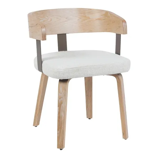 Scaun, Anesy, Crem, 53.5x51x72 cm