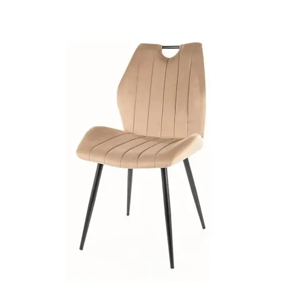 Scaun ARETT VELVET - Beige