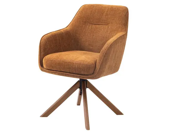 Scaun ARIA SWIVEL OAK - Orange