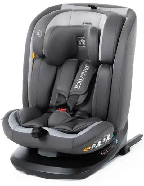 Scaun auto Babyauto - Cario, 360°, IsoFix, i-Size, 40-150 cm, Antracite Grey