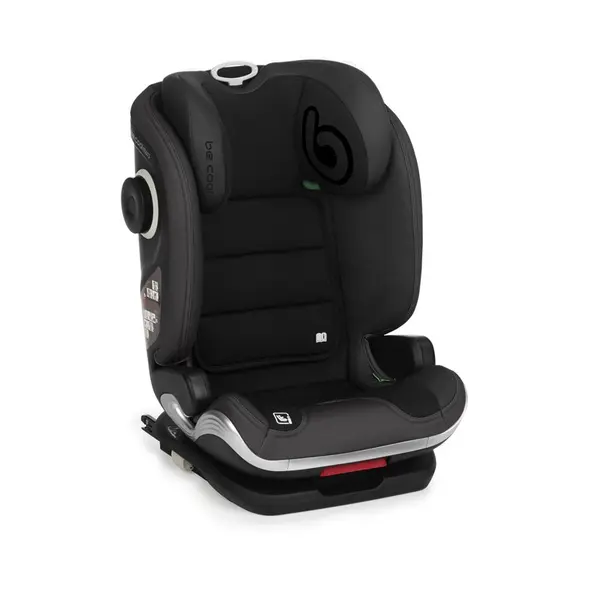 Scaun auto, Be Cool, Mars, I-Size, 100-150 cm, 4-12 ani, Cu isofix, Protectie superioara in caz de impact lateral - SPS, Cu tetiera reglabila, Conform cu standardul european de securitate ECE R129, Be Night