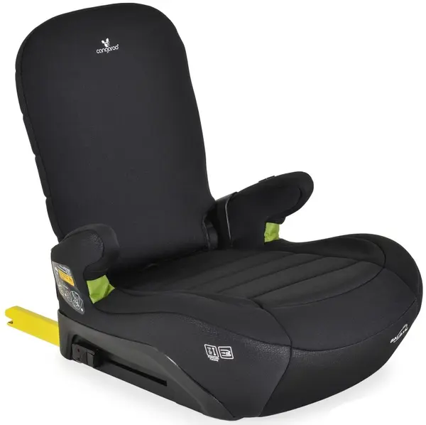 Scaun auto Cangaroo - Galaxy, IsoFix, i-Size, 125-150 cm, Cosmos-Black