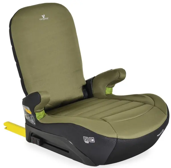 Scaun auto Cangaroo - Galaxy, IsoFix, i-Size, 125-150 cm, Juniper-Green