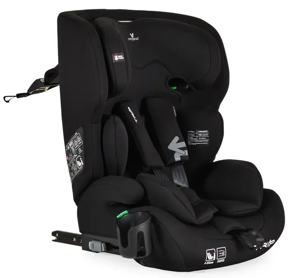 Scaun auto Cangaroo - Trip, i-Size, IsoFix , 76-150 cm, Midnight black