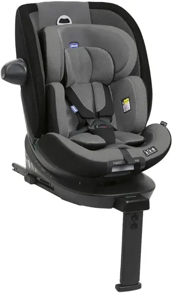 Scaun auto Chicco - EverOne, 360°, с IsoFix, i-Size, 40-150 cm, Grey/Black