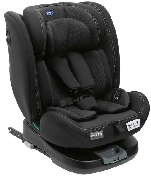 Scaun auto Chicco - Unico Evo, 360, IsoFix, I-Size, 40-150 cm, Black