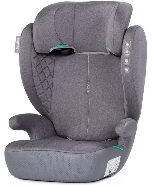 Scaun auto Chipolino - Cyber, 100-150 cm, i-Size, platină