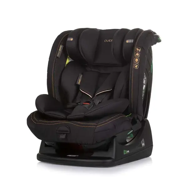 Scaun auto Chipolino I Size Aviato 40-150 cm 2024 Obsidian