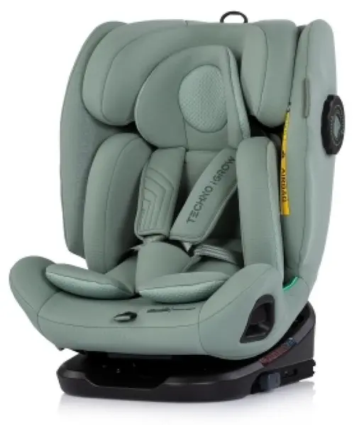 Scaun auto Chipolino - Techno Igrow, 360°, cu IsoFix, i-Size, matcha