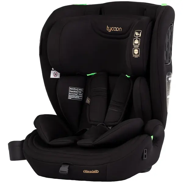 Scaun Auto Chipolino Tycoon, i-Size, prindere centura, 76-150cm, negru KID001030, la doar 349,00 lei