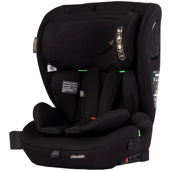 Scaun Auto Chipolino Tycoon, Isofix, i-Size, 76-150cm, negru KID000842, la doar 450,00 lei