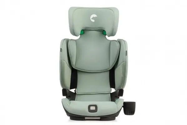 Scaun auto compact Kidnort cu SPS, isofix, Tetiera si spatar reglabile, prevazut cu cotiere, I-Size 100-150cm R-129 Natt Green