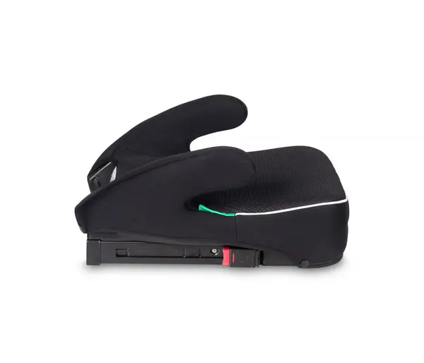 Scaun auto copii 2in1 Caretero Breezy Fix Black I-Size 100-150 cm,fixare cu isofix,tetiera reglabila,spatar detasabil,sistem de ventilatie BreezeCool