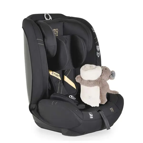 Scaun auto cu paturica Moni Start I-Size ( 76-150 cm ) 2024 Black