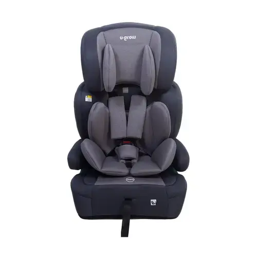 Scaun auto/inaltator U-Grow UG-301ISO-GR, 76-150CM, 15 luni - 12 ani, R129, isofix, (Gri)