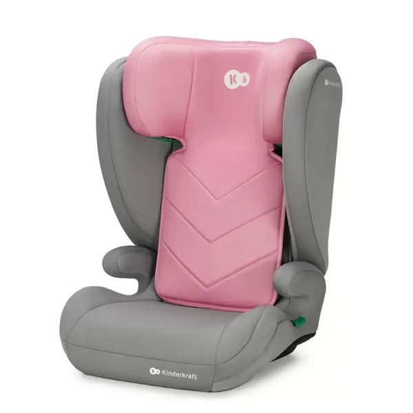 Scaun Auto Kinderkraft I-Spark, 2 in 1, i-Size, 100-150cm, roz KID924974, la doar 429,00 lei