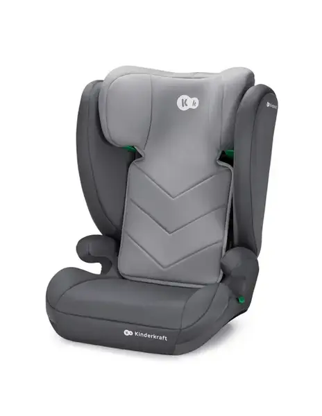 Scaun auto KinderKraft I-Spark I-Size, 100-150cm, 9 - 36kg (Gri)