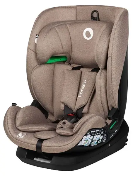 Scaun auto Lionelo - Lavender, i-Size, IsoFix , 76-150 cm, Beige latte