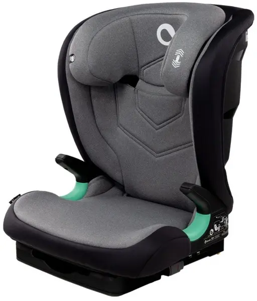 Scaun auto Lionelo - Neal, IsoFix, i-Size, 100-150 cm, Grey Stone