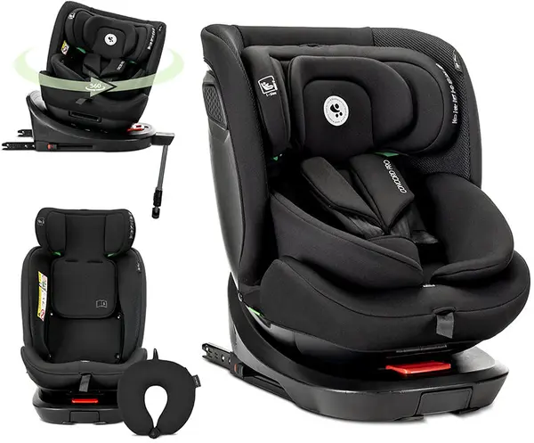 Scaun auto Lorelli Premium - Concord Pro, i-Size, IsoFix, 40-150 cm, Negru