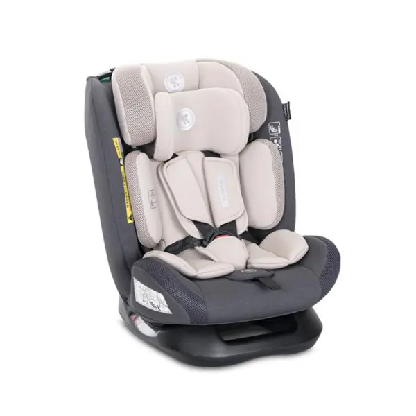 Scaun auto, Lorelli Scorpius, I-Size, 0 luni-12 ani, 40-150 cm, Beige