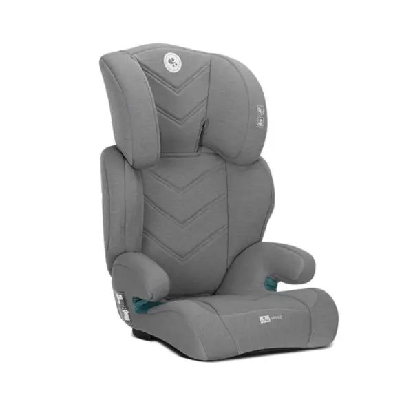 Scaun auto, Lorelli Speed, I-Size, transformabil in inaltator auto, 3-12 ani, 100-150 cm, Grey