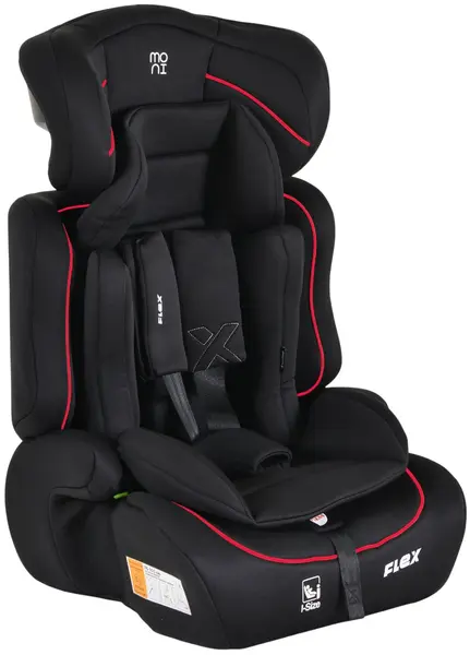 Scaun auto Moni - Flex, i-Size, 76-150 cm, roşu