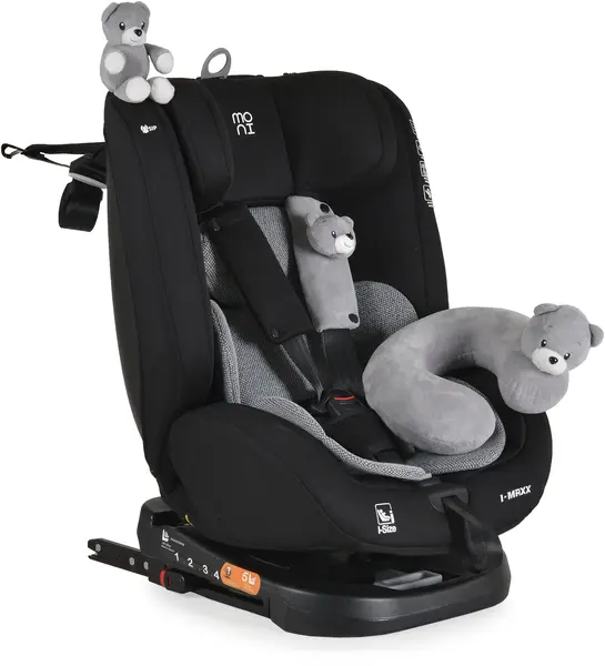 Scaun auto Moni - i-Maxx, i-Size, IsoFix, 40-150 cm, Space Gray