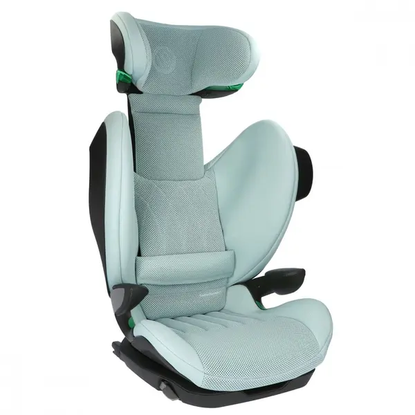 Scaun auto pentru copii Avionaut MaxSpace AirFlow Mint cu spatar reglabil, tetiera ajustabila, testare ADAC