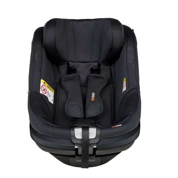 Scaun auto pentru copii Beyond 360 Negru SoftBreeze, i-size, tetiera reglabila, spatar reglabil, SPS