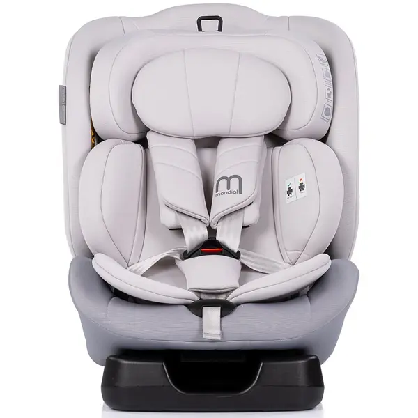 Scaun auto pentru copii Chipolino Mondial Platinum 40-150 cm I-Size cu spatar reglabil