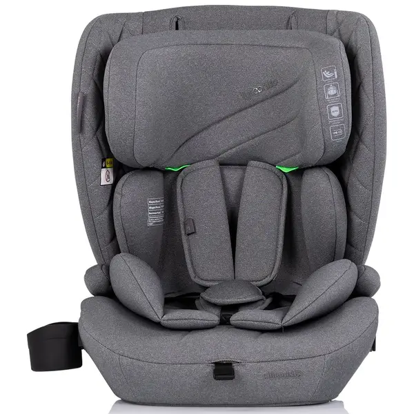 Scaun auto pentru copii Chipolino Tycoon Iso Cloud i-Size 76-150 cm cu sistem isofix, top tether, protectie la impact lateral SPS, tetiera reglabila, husa detasabila, suport pahar