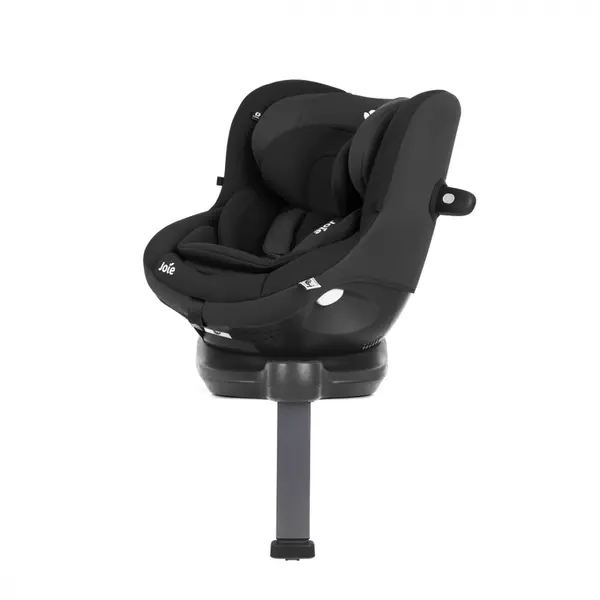 Scaun auto pentru copii Joie i-Spin 360 Shale 40-105 cm, testat ADAC si certificat R129, rotativ, spatar reglabil, tetiera ajustabila, baza cu picior de sustinere, SPS