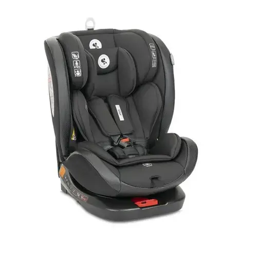 Scaun auto pentru copii Lorelli Ares, i-Size, Isofix, anti rebound bar, rotativ, 40-150 cm, 0 luni-12 ani, Negru