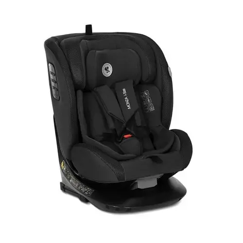 Scaun auto pentru copii Lorelli Monza, i-Size, Isofix, rotativ, anti rebound bar, rotativ, 40-150 cm, Negru