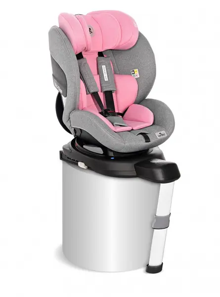 Scaun auto Proxima I-Size isofix rotativ 40-105 cm Pink Grey