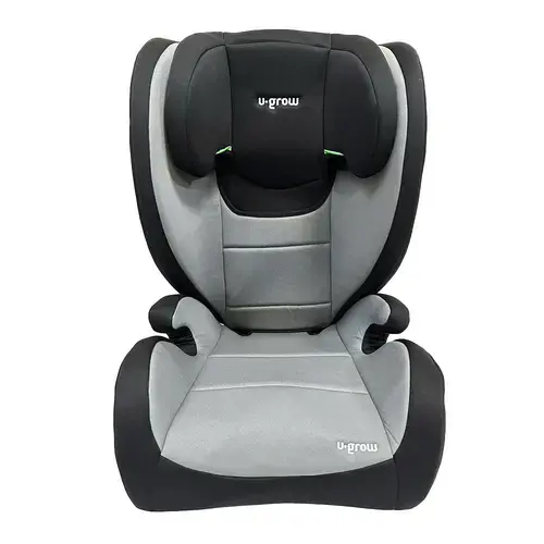 Scaun auto U-grow UG-HB59, 100-150 cm, R129, cu isofix (Negru)