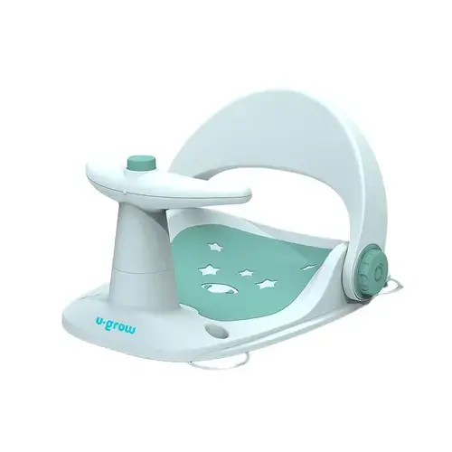 Scaun baie bebe U-Grow UGSB-0097-BL, spatar reglabil (Verde)