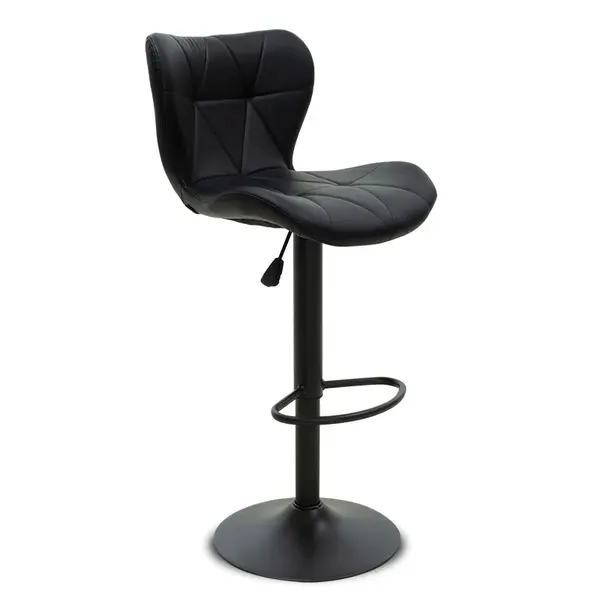 Scaun bar Coozy metal, reglabil pe inaltime, 47x45x90 cm