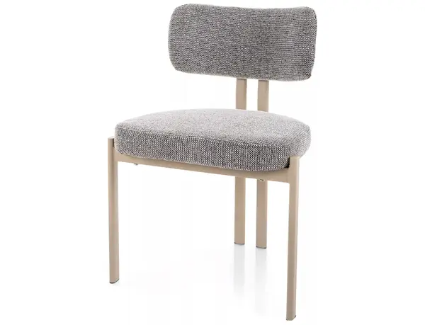 Scaun BELUR BEIGE LEGS - Grey
