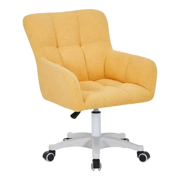 Scaun birou Givole Galben 55x55x84 cm