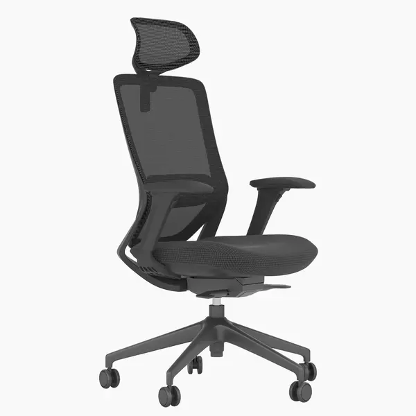 Scaun birou operational ergonomic dark grey Lido HB Scaun birou Lido HB mesh dark grey