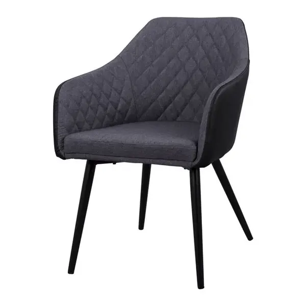 Scaun CLAIRE MIX - Gri inchis