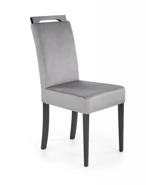 Scaun Clarion 2 velvet gri/negru Monolith 85