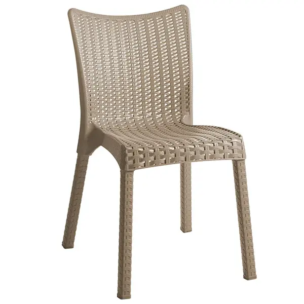 Scaun Confident pakoworld PP, culoare cappuccino Scaun Confident pakoworld PP, culoare cappuccino