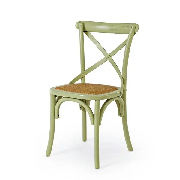Scaun CROSS COLORS WOOD - Verde