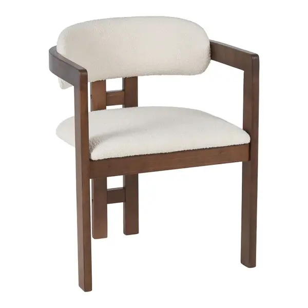 Scaun cu brate Winsor Nuc 58.5x51x76 cm